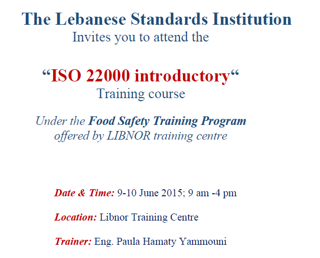 ISO 22000 Introductory